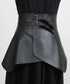 Double Buckle Flare Belt